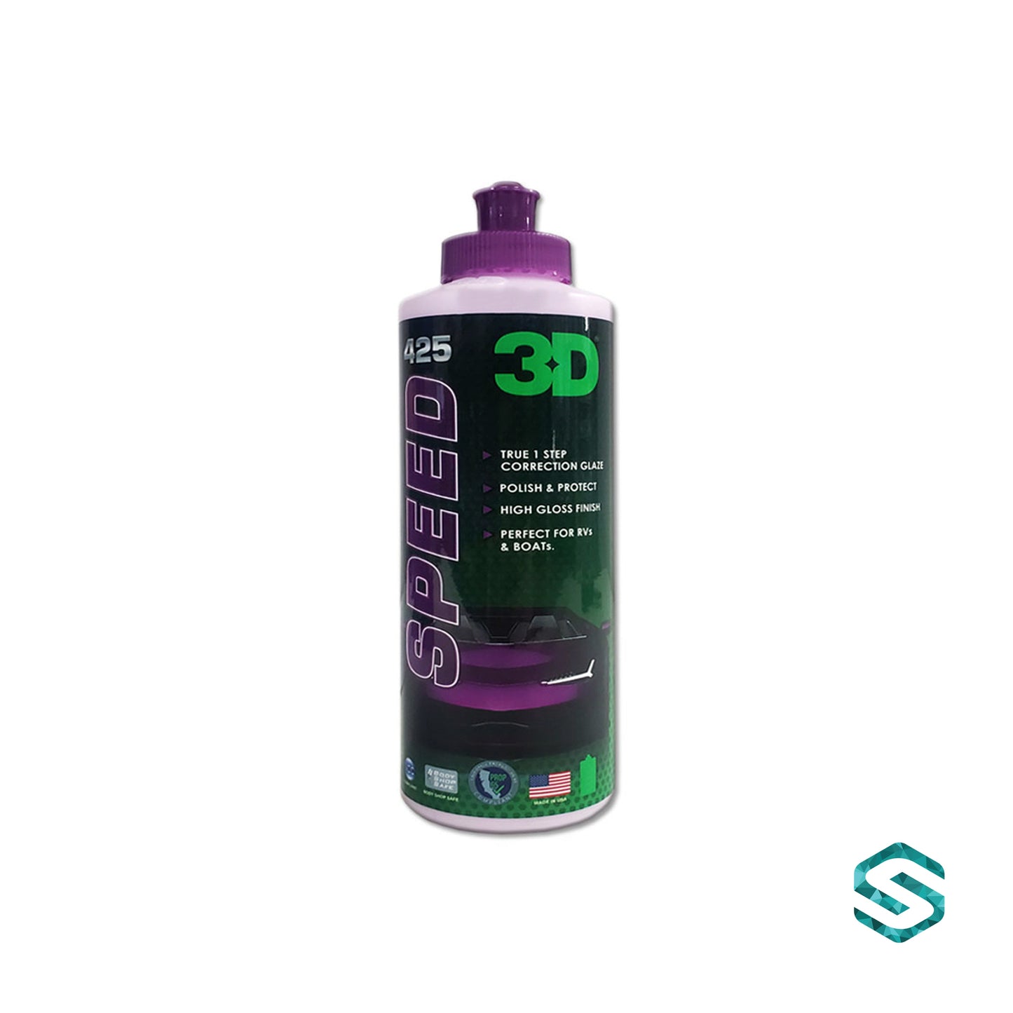 3D - Speed OneStep Lackpolitur, 237ml & 946ml