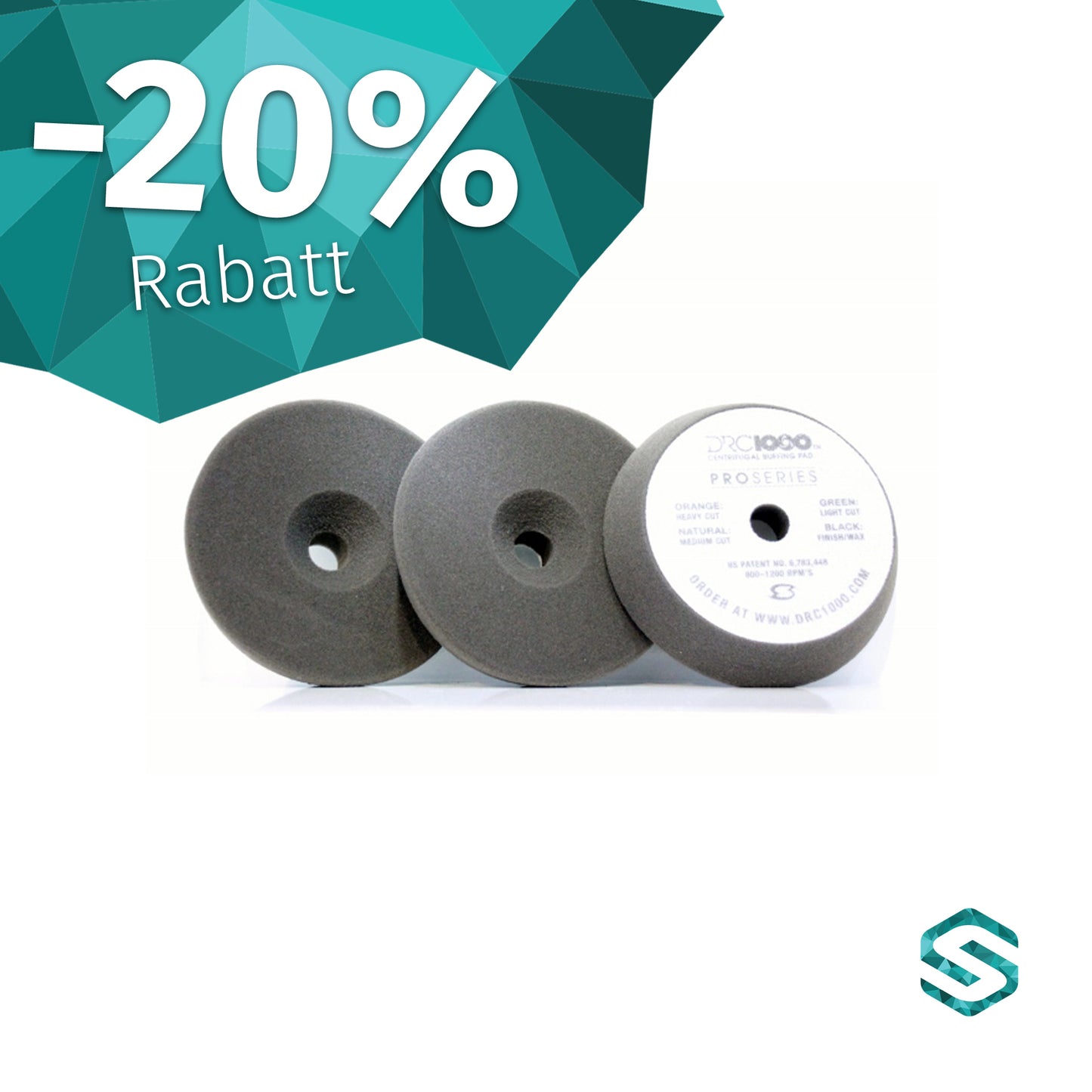 % SALE 20% GÜNSTIGER - DRC1000 - ProSeries Black Finish/WAX, 35mm, 50mm, 75mm oder 125mm