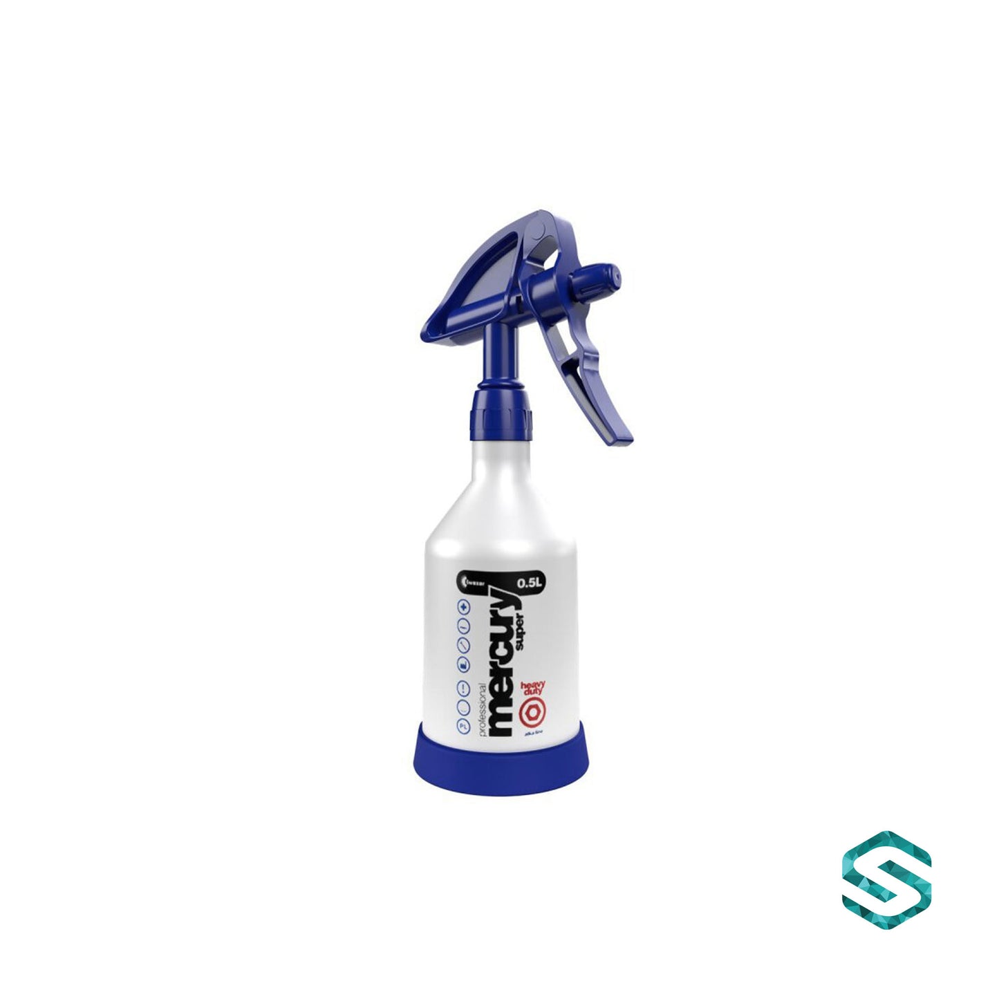 Kwazar - Mercury Super HD Pro Alkaline Sprühflasche, 500ml oder 1000ml