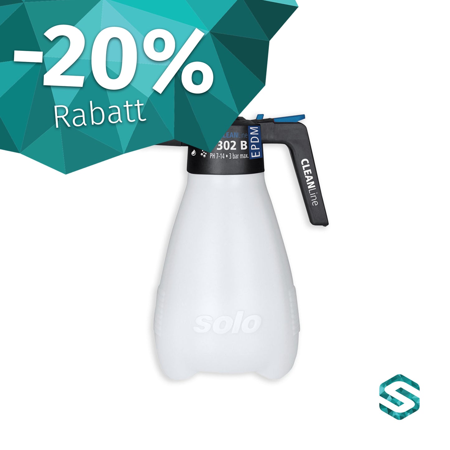 % SALE 20% GÜNSTIGER - Solo - 302-B, 2000ml (pH-Bereich 7-14)