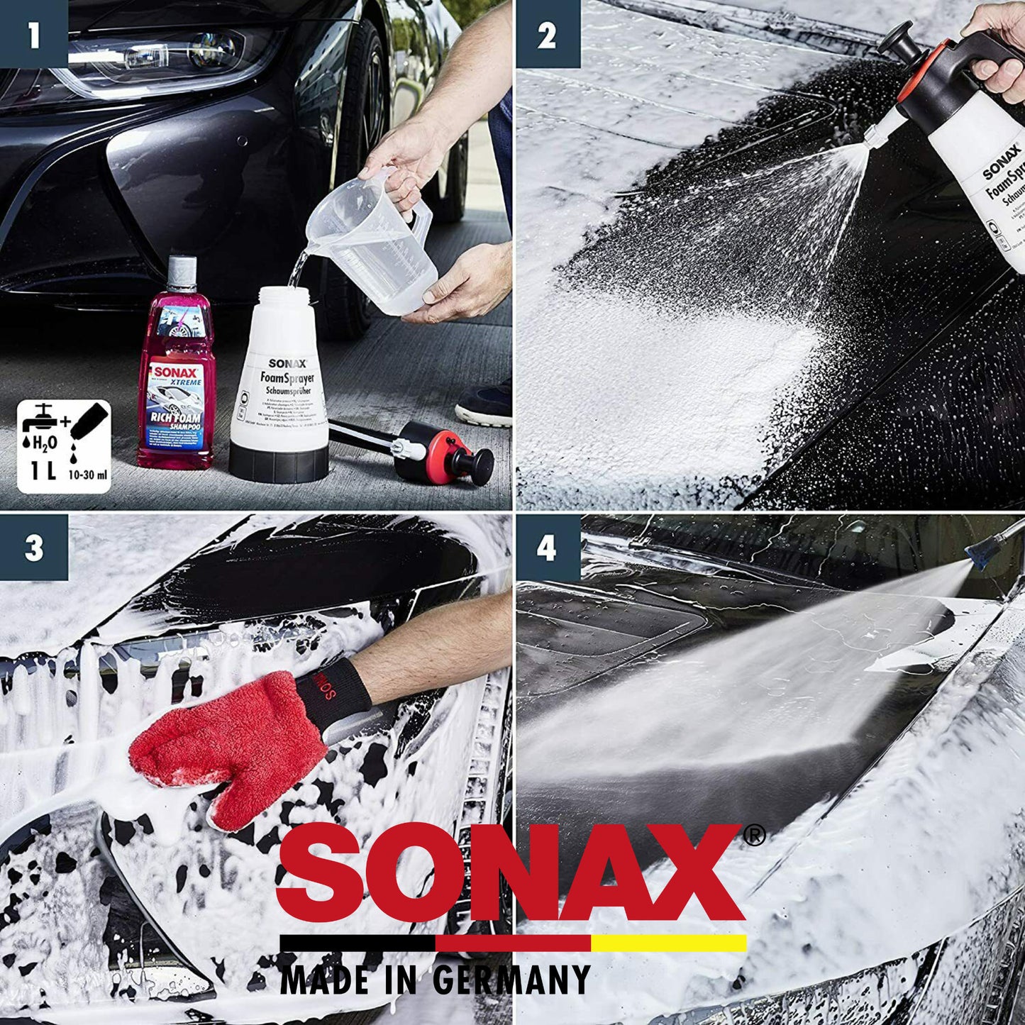 Sonax XTREME - RichFoam Shampoo, 1000ml